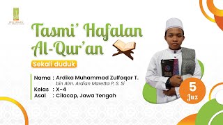 Tasmi Hafalan AlQuran 5 Juz Sekali Duduk [upl. by Care]