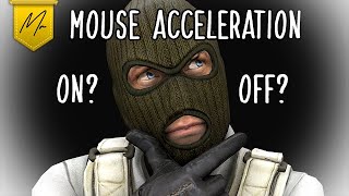 Is it better to play with Mouse Acceleration [upl. by Nrubyar]