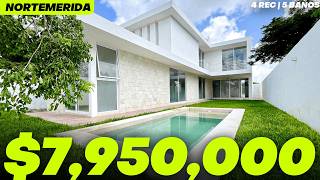 CASA en MÉRIDA  7950000 MXN 🔑🏡 ENTREGA INMEDIATA [upl. by Adnouqal709]