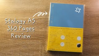 Stalogy A5 360 Page Notebook Review [upl. by Lahcear]