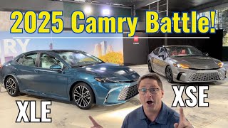 2025 Camry XSE vs XLE I Compare amp You Decide [upl. by Ddahc]