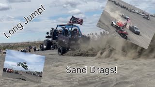 Sand Drag Racing and Long Jump Competition Moses Lake Washington Sand Dunes 2024 [upl. by Ial]