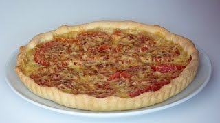 TARTE A LA TOMATE EXPRESS [upl. by Assenar]