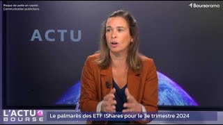 Le palmarès des ETF iShares pour le 3e trimestre 2024 [upl. by Suivatram]