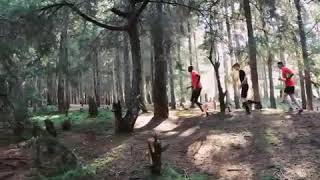 Entrenamiento en cerros y bosques de keniatas [upl. by Ynabe]