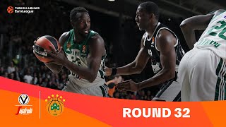 VirtusPanathinaikos  Round 32 Highlights  202324 Turkish Airlines EuroLeague [upl. by Wainwright]