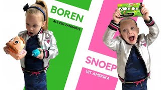 AMERIKAANS SNOEP PROEVEN EN BOREN ALS EEN TANDARTS [upl. by Assillam]