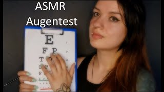 ASMR  Augentest mit schlechter Sicht Deine neue Brille  Augenarzt Roleplay  Snellen Chart [upl. by Vaclava]