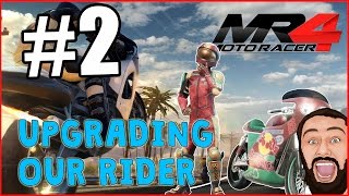 UPGRADING OUR RIDER  Moto Racer 4 Xbox One [upl. by Iaj961]