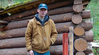 Rebuilding A Log Cabin On Canadian Wilderness Island  S2 Ep 8 [upl. by Rieger694]