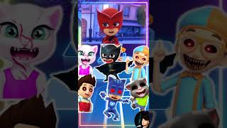 Pj Masks Transformation X Coffin Dance  Tiles Hop [upl. by Aicirtac]