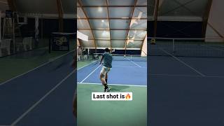 ATP pro tennis ball machine practice😮 tennisdrill shorts [upl. by Wehner]