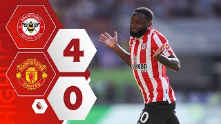 Brentford 40 Manchester United  The Bees THRASH The Red Devils [upl. by Artenahs]