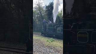 Newly restored Chaloner departing leedon heading back to pages park narrowgauge [upl. by Querida]