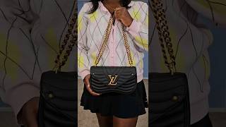 Louis Vuitton New Wave Chain Bag VS Gucci MarmontLuxury Capsule Wardrobe OOTD 7Battle Of The Bags [upl. by Arakal]