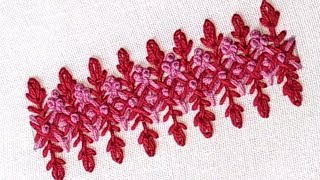 Gorgeous Attractive Super Easy Border Line Stitches For BeginnersHand EmbroiderySimple Stitches [upl. by Dnalhsa]