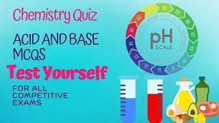 Acid and Bases Quiz with explanationChemistry McqsHow good is your knowledgeScience GKLearning [upl. by Anilasor]