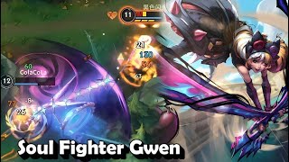 Tank Slaughter  Soul Fighter Gwen  Wildrift Gameplay [upl. by Farlay]