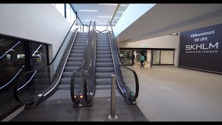 Sweden Stockholm Skärholmen Centrum 17X escalator 4X elevator [upl. by Zahc]