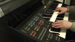 Yamaha Electone Organ HS8 Short Demo [upl. by Cyndy]