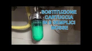 Caldaia cambio cartuccia anticalcare Tutorial [upl. by Noivax]