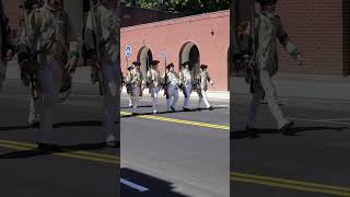 85th Regiment de Saintonge history parade [upl. by Connelley]