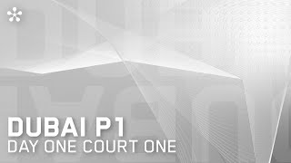 Replay Dubai Premier Padel P1 Court 1 November 5th [upl. by Aniar]