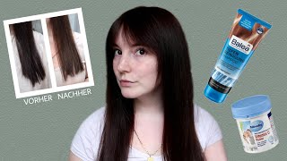 HAARE ENTFÄRBEN mit Vitamin C Pulver  DIY  von schwarz zu braun [upl. by Assert]