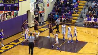 TYGER SPORTS  Edgerton vs Holgate Varsity Basketball 201718 Senior Night [upl. by Aekahs83]