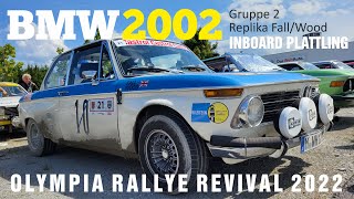 OLYMPIA Rallye Revival 2022 Inboard Sandbahn Plattling BMW 2002 [upl. by Sigismondo]