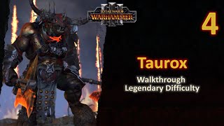 4 Taurox the Brass Bull  WAR vs High Elves Nagarythe  Legendary  No Commentary [upl. by Barthold]