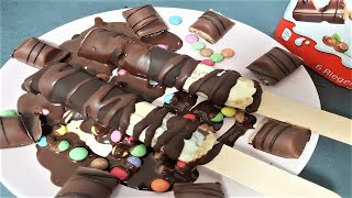 How to make Bueno ice  Kinder Bueno Eis selber machen  Eis selber machen [upl. by Clarance255]