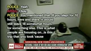 Nancy Grace Jodi Arias Police Interrogation Tapes First aired 040113 Pt1 of 2 [upl. by Nobel764]