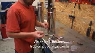 Réchaud Gasifier  Homemade gasifier  DIY [upl. by Bolton]