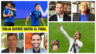 ANÁLISIS EURO Italia pasó a cuartos de final en tiempo extra y dejó muchas dudas  Futbol Center [upl. by Cirri773]