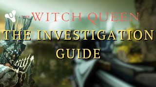 Destiny 2 The Witch Queen  The Investigation Mission Walkthrough [upl. by Ahsinrats]