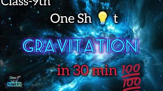 Gravitation full chapter explainOne Shotviralvideo best vedio on youtube [upl. by Fokos]