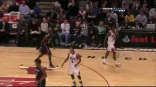 Derrick Rose Highlights vs Hawks 121909 [upl. by Ignacia]