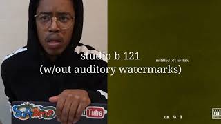 studio b 121 without auditory watermarks [upl. by Ahsats]