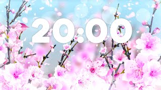 20 Minute Relaxing Spring Timer 🌸 [upl. by Nyliac]