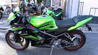 【HD】Kawasaki Ninja RR 150cc（2スト）エンジン始動＆排気音 [upl. by Edette]