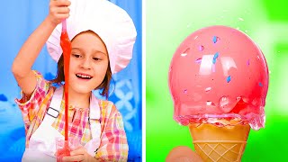 Ideas inusuales de Slime con el kit de helado Slimy 🌈 [upl. by Armil]