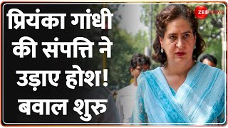 प्रियंका गांधी की संपत्ति ने उड़ाए होश  Priyanka Gandhi Net Worth Controversy Nomination  Income [upl. by Aninat489]