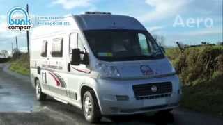 Bunk Campers  Aero Walkthrough  2 Person Campervan Hire [upl. by Maighdiln]