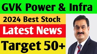 GVK Power Share Latest News  GVK Power And infrastructure Share Latest News [upl. by Martainn]