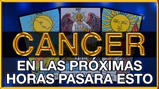 CANCER HOY 🤑🥰🤩 JAMAS IMAGINASTE QUE ESTO PASARIA ♋ CANCER TAROT [upl. by Remark106]