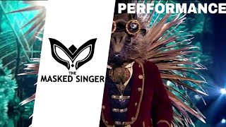 Hedgehog Sings quotChandelierquot by Sia  The Masked Singer UK  Season 1 [upl. by Mcgean2]