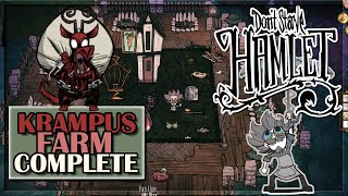 KRAMPUS FARM COMPLETE  Dont Starve Hamlet Wagstaff EP30 [upl. by Ynafets]