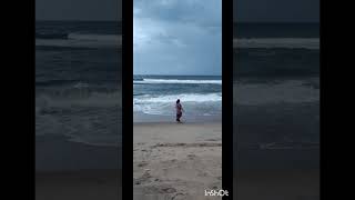 Besant nagar beach at chennainear merina sea beachpls do subscribe and share [upl. by Lonne]