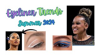 Trying Bold Eyeliner Trends [upl. by Bonilla]